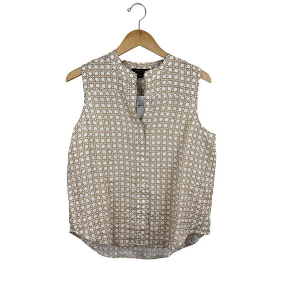 Ann Taylor Tops - NWT Ann Taylor Sleeveless Linen Top